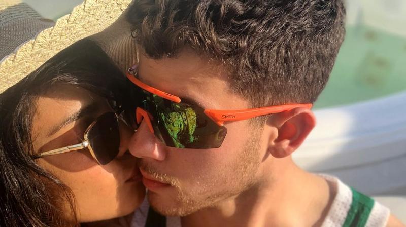 Priyanka-Nick\s this romantic picture is all about \making hay while sun shines\