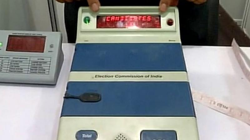 The Election Commission of India (ECI) on Saturday demonstrated the working of Electronic Voting Machines (EVMs) and Voter Verifiable Paper Audit Trail System (VVPATs).