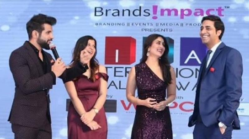 Kareena Kapoor Khan adds glamour to brands impact\s International Quality Awards
