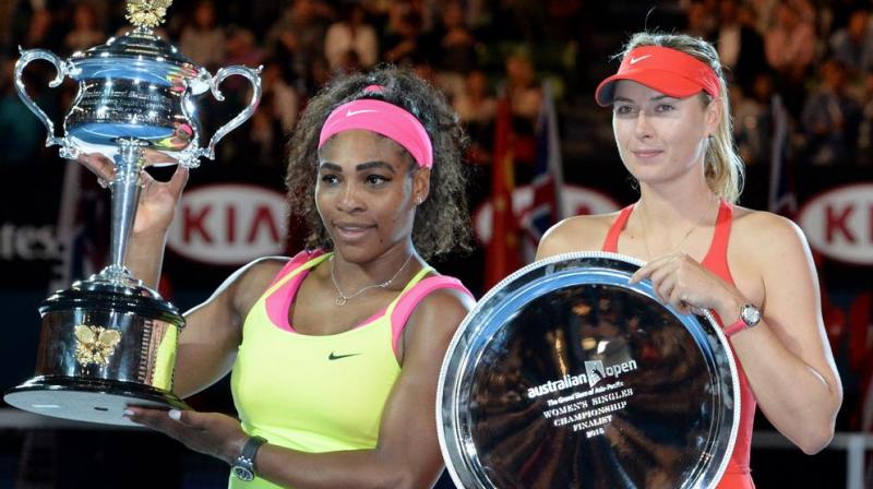 Serena Williams, Maria Sharapova to meet for 1st time at US open