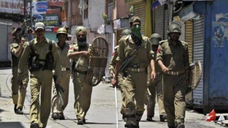 Terrorists killed three policemen on Friday after abducting them from their houses in south Kashmirs Shopian district. (Representational Image | PTI)