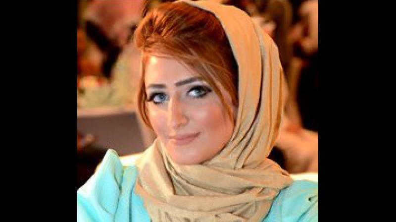 28-year-old Shia woman Eman Salehi (Photo: Twitter)