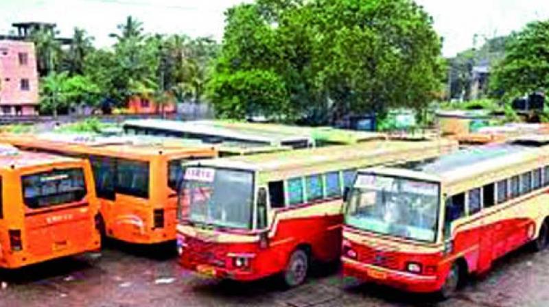 Though the private buses and KSRTC did not operate city services, autos and taxis plied from the morning itself.  (Representational Image)