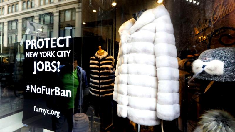 Fashion capital New York considers banning sale of fur