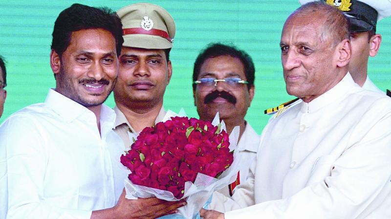 YS Jagan Mohan Reddy admin gets cracking on Day-1