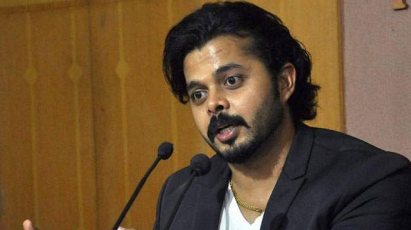 The Supreme Court has agreed to hear on February 5 an appeal filed by cricketer S Sreesanth against a Kerala High Court verdict that restored the life ban imposed on him by the BCCI in the wake of the 2013 IPL spot- fixing scandal.(Photo: PTI)