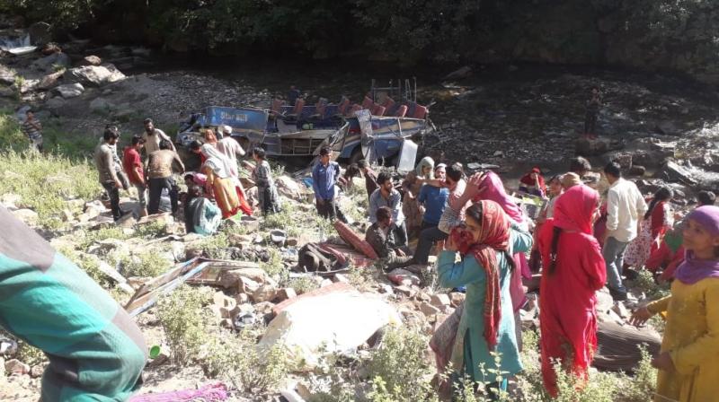 At least 35 dead, 17 injured after bus falls into gorge in J&K\s Kishtwar