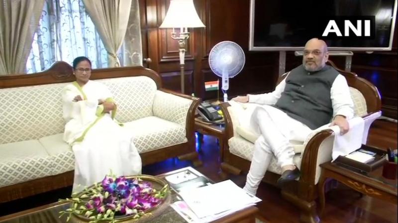 Delhi: After PM Modi, Mamata Banerjee meets Amit Shah