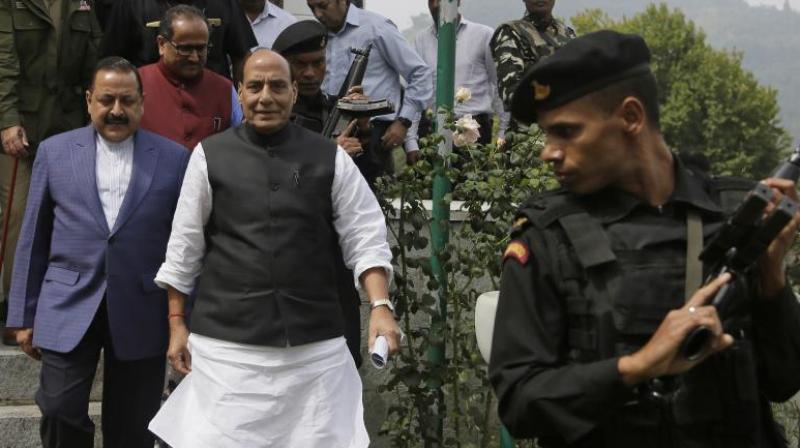 Rajnath Singh said PM Modi had not said anything about any threat to him. ... but, as home minister, I have taken the initiative to beef up his security. (Photo: PTI)