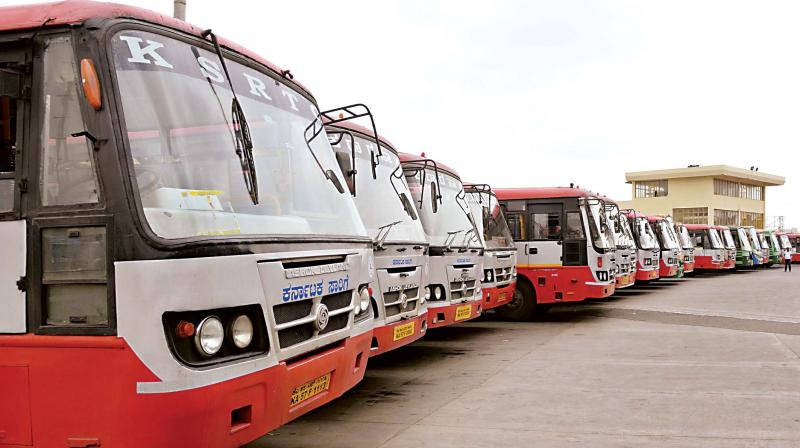 Bengaluru bus terminals crowded as people head home to cast vote