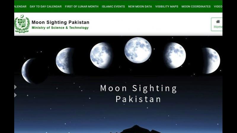 Ahead of Eid, Pakistan launches its first ever moon-sighting website