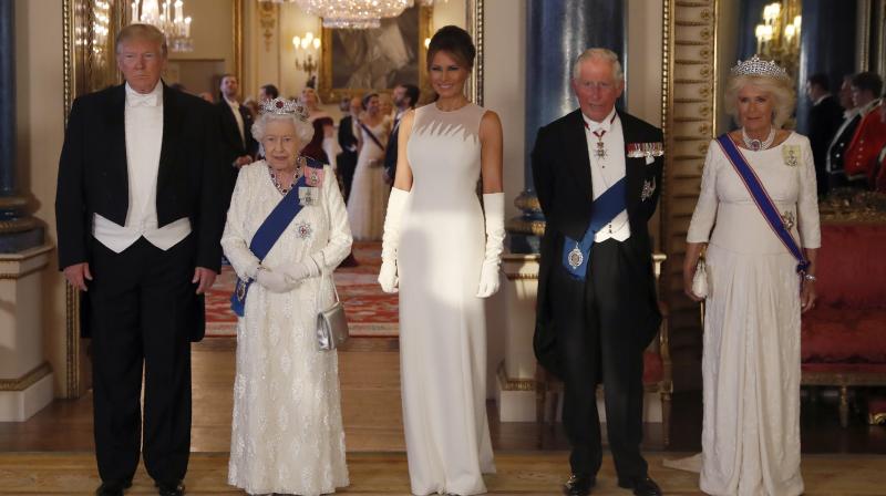 Donald, Melania Trump dine with British Royals, here\s what was on menu