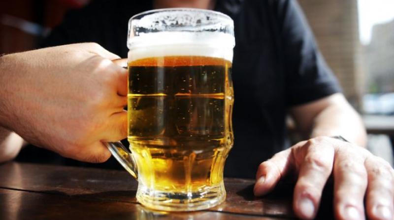 But one can only reap benefits from beer if it is consumed in moderation (Photo: AFP)