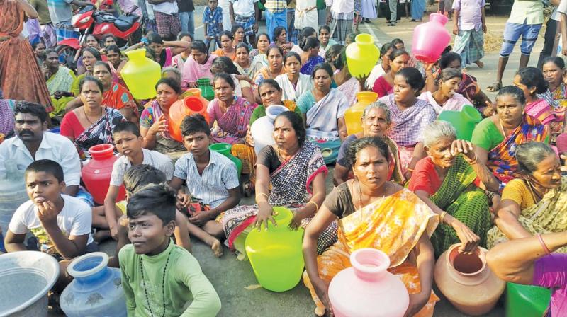 Chennai: Stir over erratic water supply
