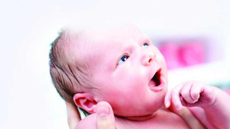 Congenital hypothyroidism is the inadequate production of the thyroid hormone in newborns.