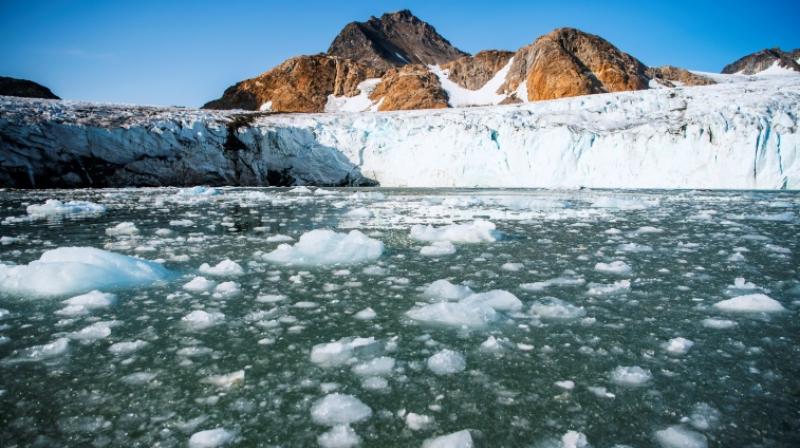 Melting glaciers of Greenland and their future