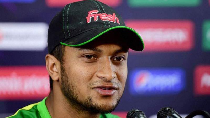 Bangladesh\s Shakib Al Hasan asks teammate Tamim Iqbal to take a break