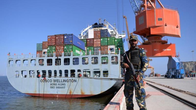 The CPEC is a network of infrastructure projects that are currently under construction throughout Pakistan that will connect Chinas Xinjiang province with Gwadar port in Pakistans Balochistan province. (Photo: AFP)