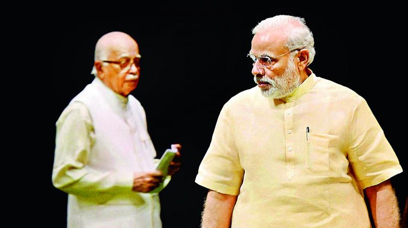 Lal Krishna Advani and PM Modi