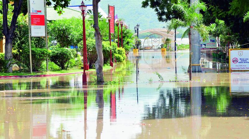 Flooded river hurts tourism in Krishna