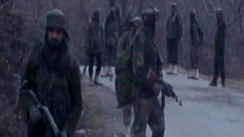 Security forces rescue one of two civilians held \hostage\ in J&K\s Bandipora