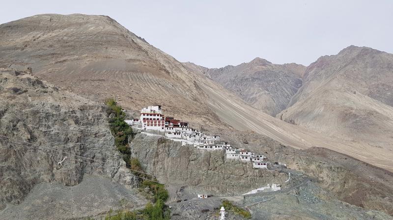 Diksit monastery is a must visit