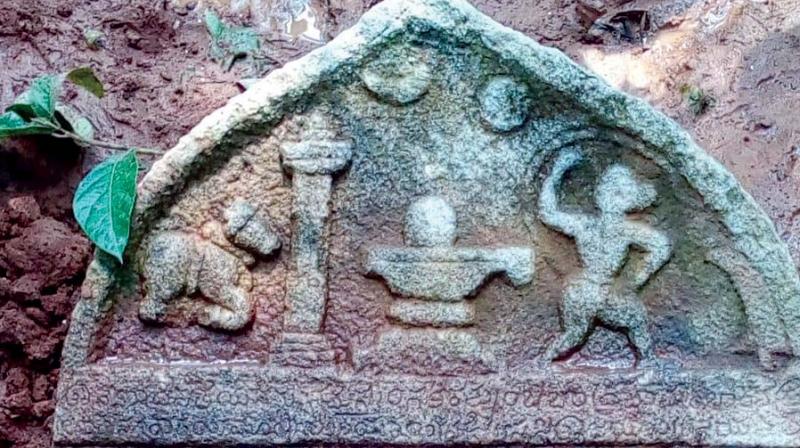 This Hanuman inscription is thought to be one of the oldest in Udupi region