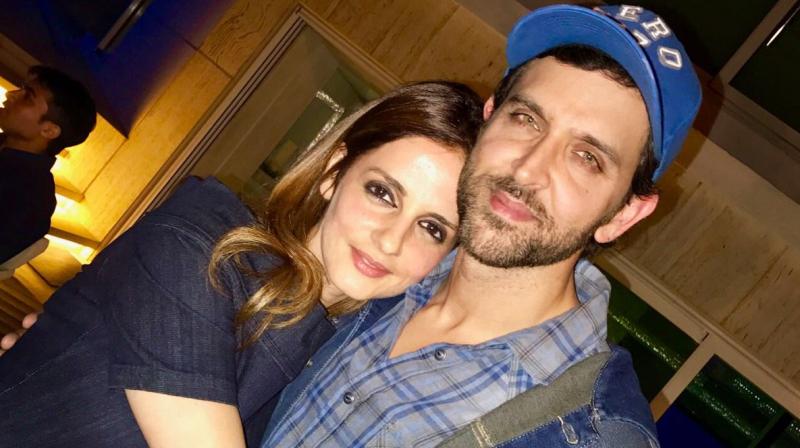 Hrithik has been bonding with ex-wife Sussanne Khan a lot.