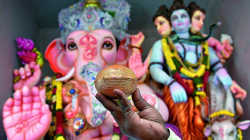 Hyderabad: Despite rising prices, laddu auction fails to beat 2018 price