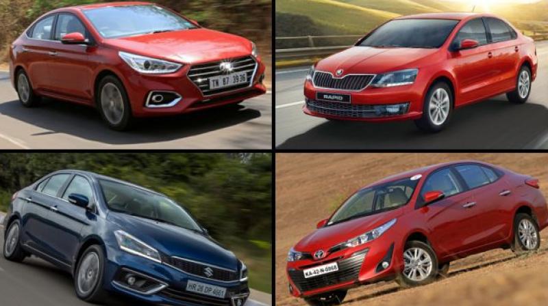 Hyundai Verna, Maruti Ciaz most popular compact sedans in April 2019