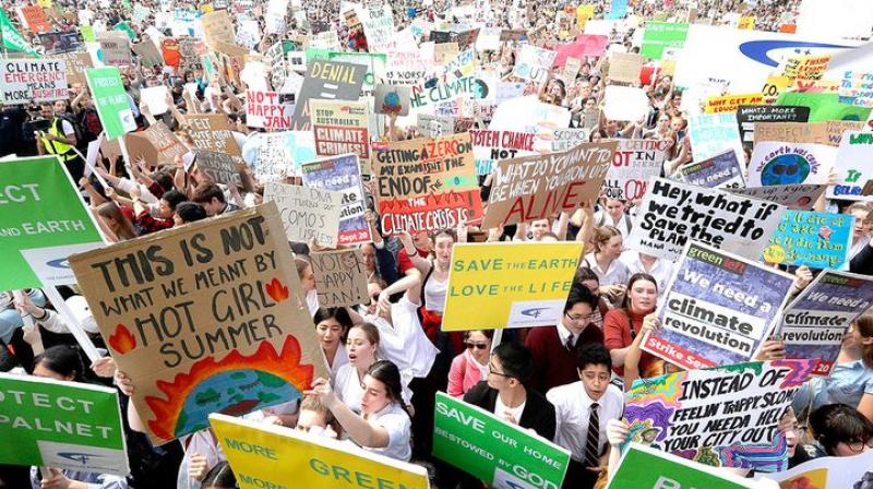 Worldwide global protests ahead of Climate Action Summit in NYC
