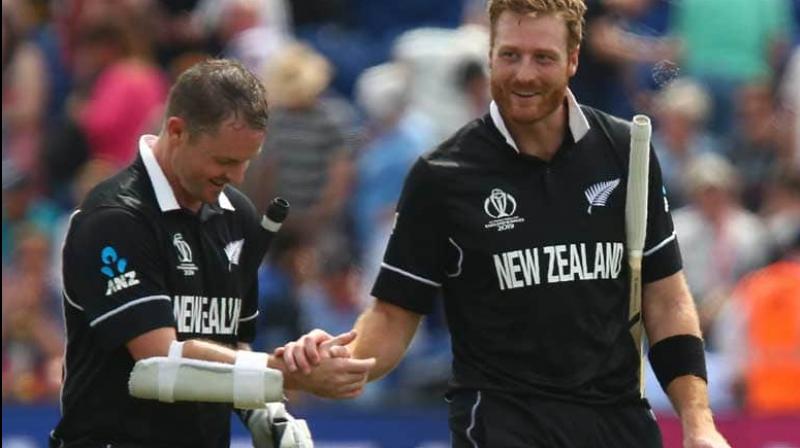 The majority of Munros 113 runs also came in the 10-wicket victory over Dimuth Karunaratnes side when he scored 58 not out in Cardiff as he and Guptill chased down the 137 needed for victory in 16.1 overs. (Photo:AFP)