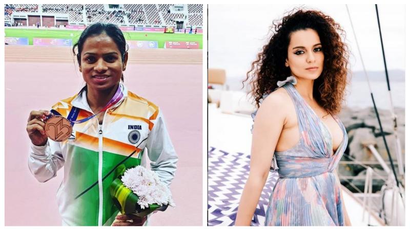 Dutee Chand wants Kangana Ranaut to be the lead actress for her biopic