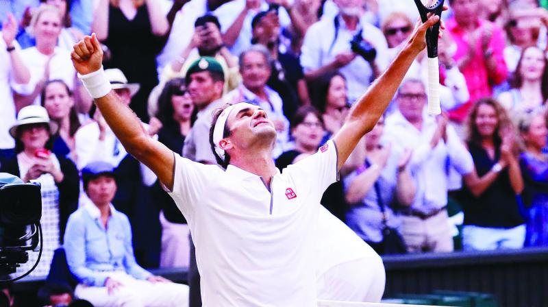 Roger Federer finally beats Rafael Nadal, is in Wimbledon final