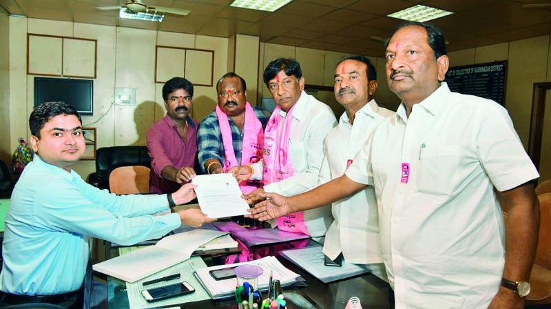 TRS to focus on developing temples: B. Vinod Kumar