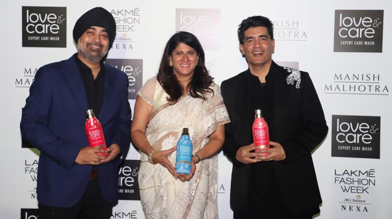 HUL partners with Manish Malhotra to launch new fabric wash brand â€˜Love & Careâ€™