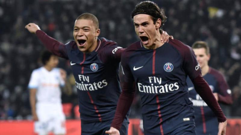 PSG lose Mbappe for a month with hamstring injury, Cavani out for three weeks