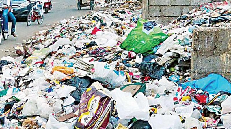 Eastern parts of the city are the worst hit with garbage being dumped on streets, pavements and vacant plots. (Picture for Representation Image)