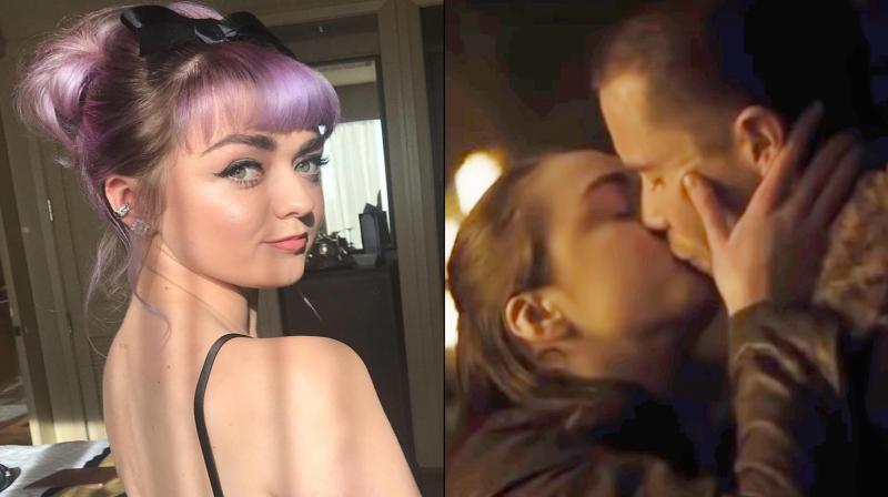 Maisie Williams reacts to fans\ \uncomfortable\ reactions over her \GOT\ sex scene