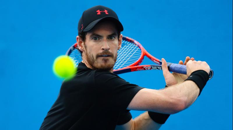 \It\s a start\: Andy Murray returns to court after hip surgery