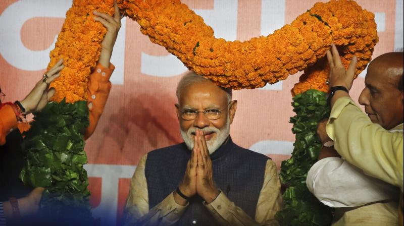 Some people yet to get over poll debacle: PM Modi\s dig at Rahul