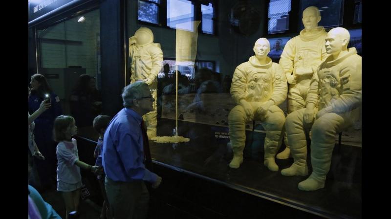 Butter astronauts: Ohio state fair remembers Apollo 11 moon landing in unique way
