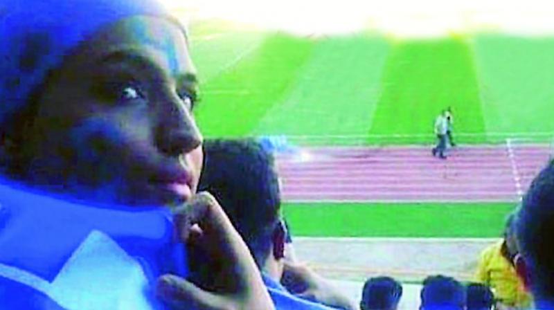 Iran women allowed into football stadium for first time in decades