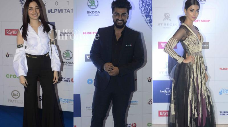 Arjun, Tamannaah, Pooja, others make a style statement at awards show