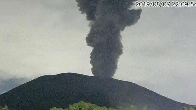Volcano near Tokyo erupts for first time in 4 years