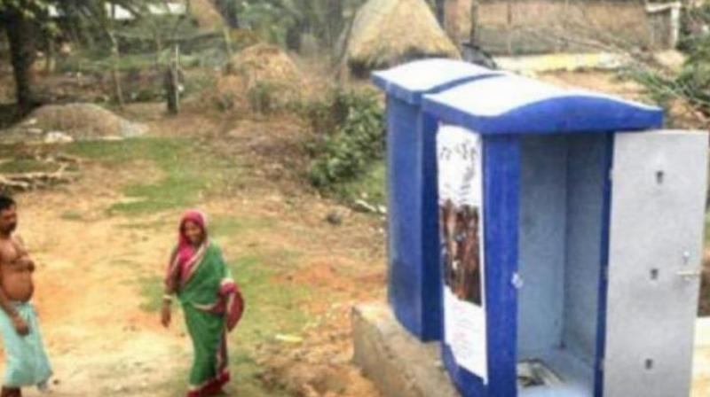 GHMC has constructed 2,135 individual household latrines (IHHL) in slums for households that cannot afford to construct their own toilets.  (Representational Image)