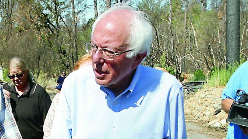 Bernie Sanders red flags Kashmir situation