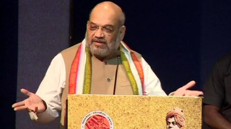Amit Shah once again blames Nehru for moving UN over Kashmir issue
