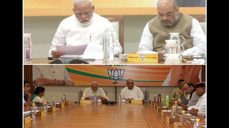 BJP bans plastic bottles, water in glass jars during CEC meet at party headquarters