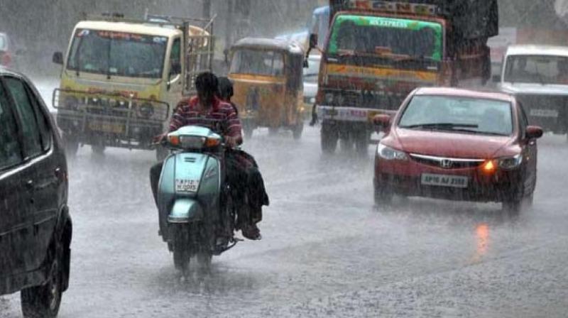Hyderabad: Rain due to low pressure, says IMD